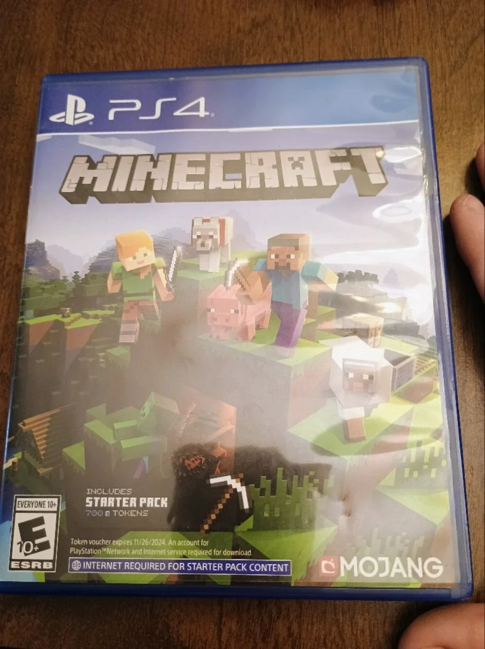 Sony Minecraft PS4 Game - Blue Case